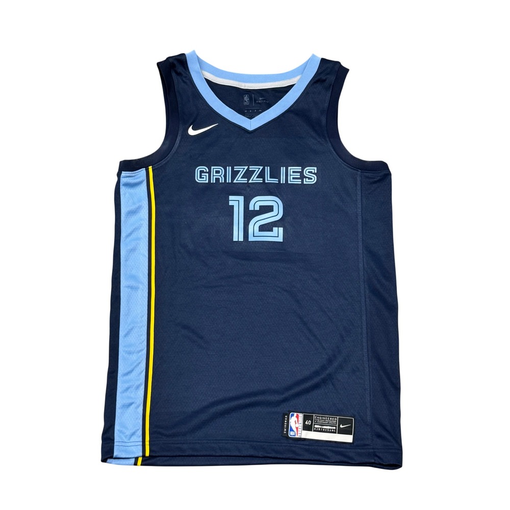 Size Small - Nike Memphis Grizzlies Ja Morant 12 NBA Swingman Jersey Navy